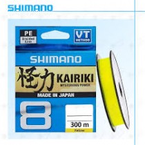 Trecciato Shimano Kairiki 8 Yellow 300 mt